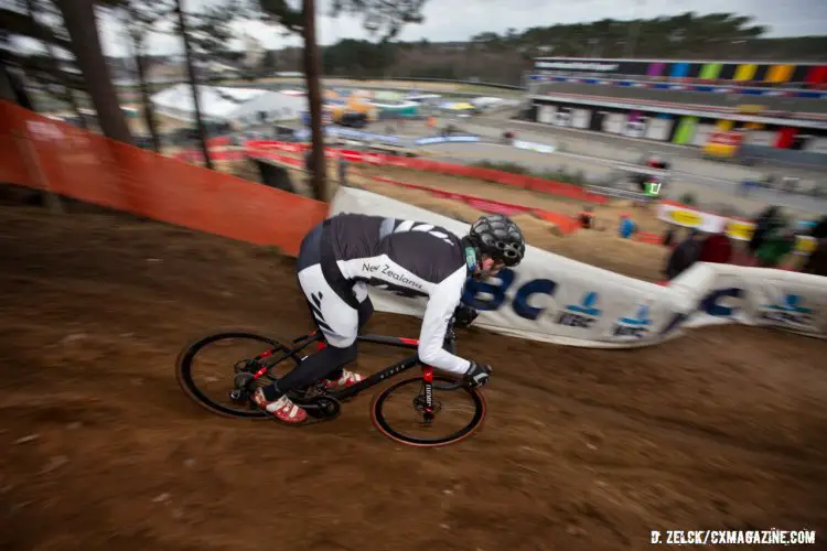 Course inspection. 2016 Zolder World Championships. © D. Zelck / Cyclocross Magazine