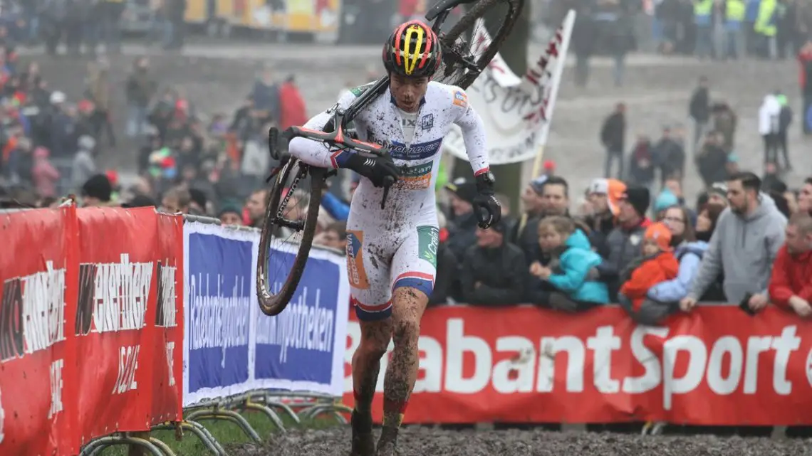 Wout van Aert. 2016 World Cup Hoogerheide. © Bart Hazen