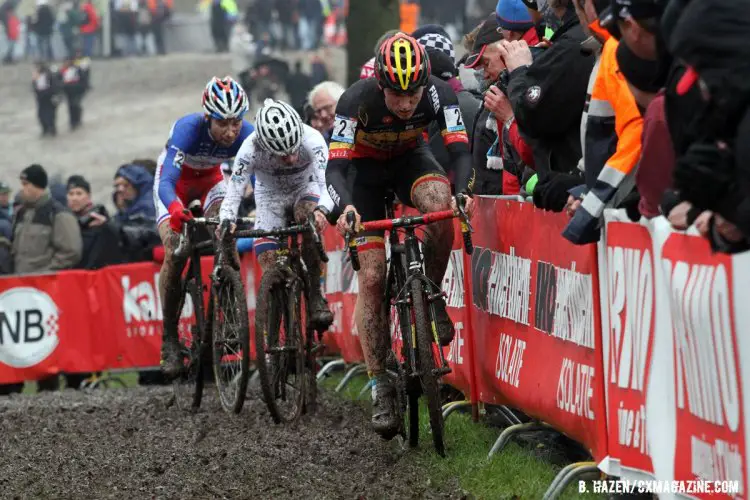 Thijs Aerts, Belgian U23 National Champion. 2016 World Cup Hoogerheide. © Bart Hazen