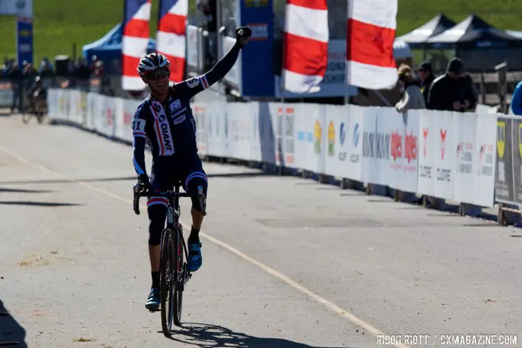 Sheldon, the 2016 Masters 50-54 National Champion. © R. Riott / Cyclocross Magazine