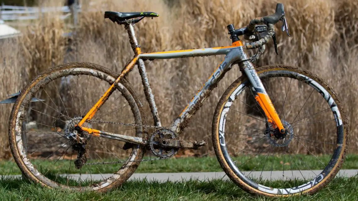 Sofia Gomez Villafane's Cannonadle SuperX Rival CX1. 2016 Cyclocross National Championships. © R. Riott/Cyclocross Magazine