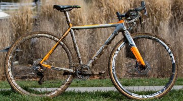 Sofia Gomez Villafane's Cannonadle SuperX Rival CX1. 2016 Cyclocross National Championships. © R. Riott/Cyclocross Magazine