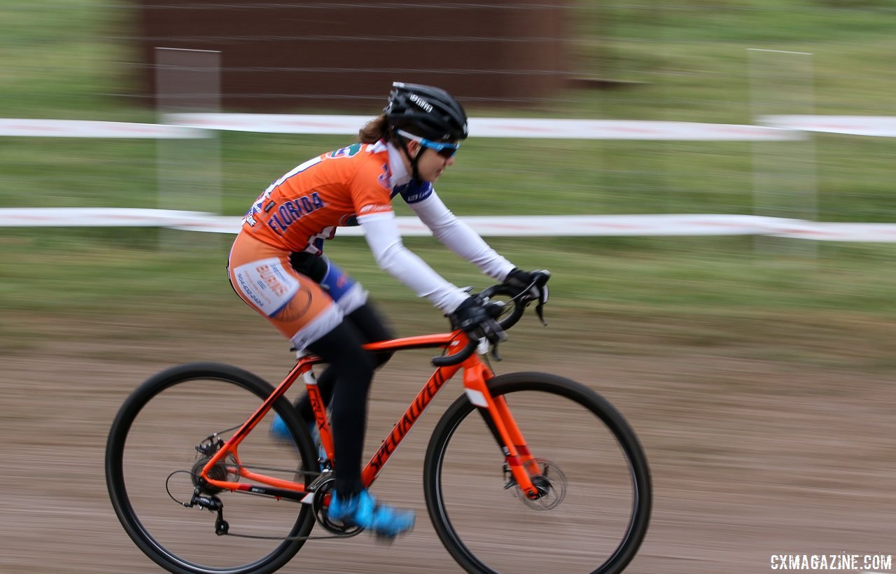 Florida put on a great showing in the Collegiate Relay. 2016 National Championships. © Cyclocross Magazine