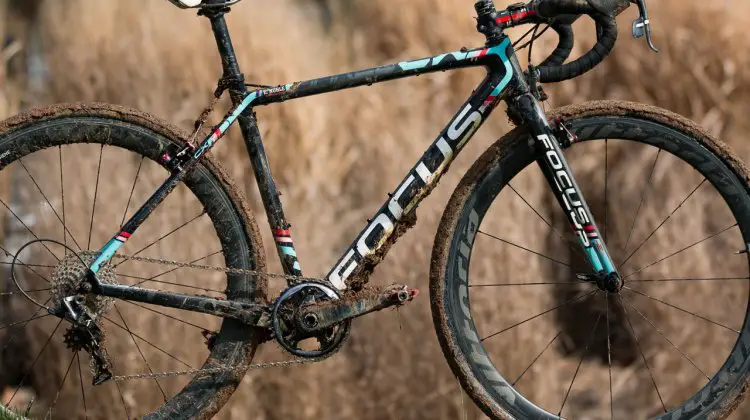 Ellen Noble's Focus Mares 2016 Cyclocross National Championships bike. © Cyclocross Magazine