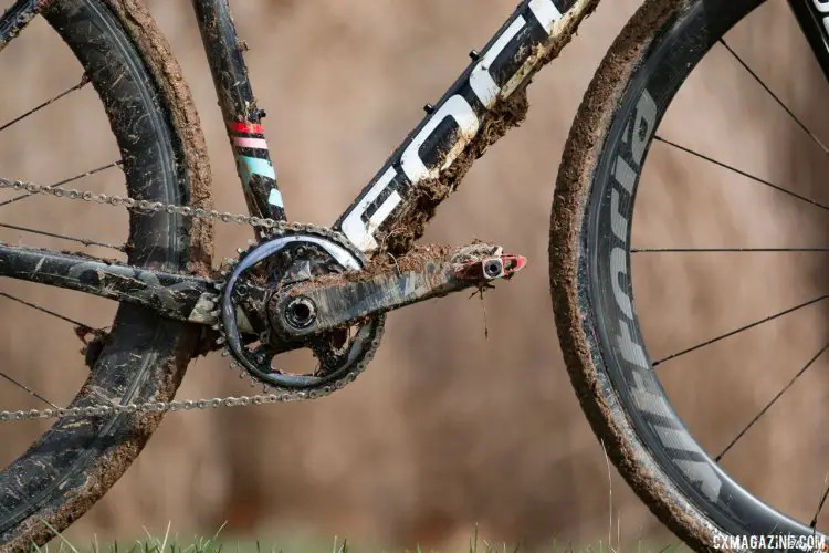 Ellen Noble's Focus Mares 2016 Cyclocross National Championships bike. © Cyclocross Magazine