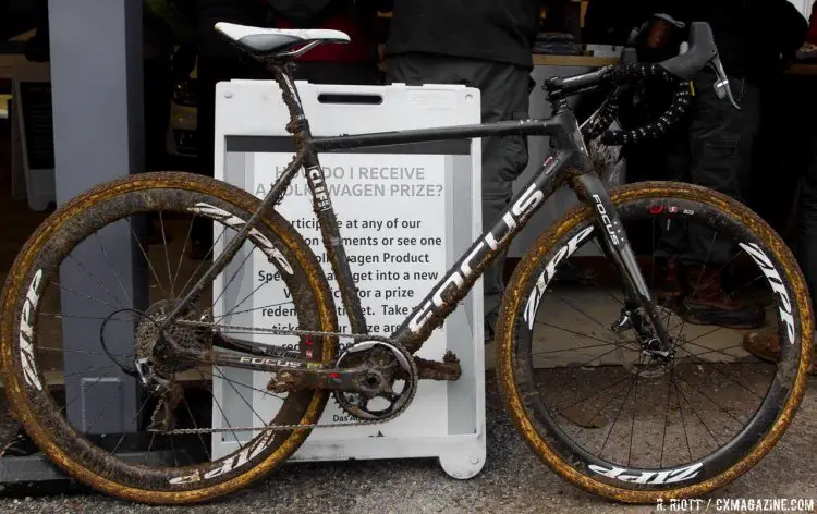 Jeremy Powers’ Elite Men National Championship-winning Focus Mares CX. © Cyclocross Magazine