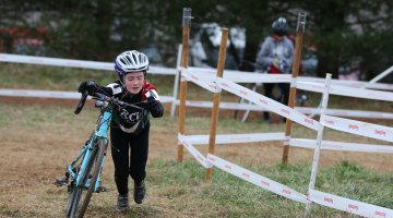 Junior Women 9-10, 2016 Cyclocross National Championships. © Cyclocross Magazine