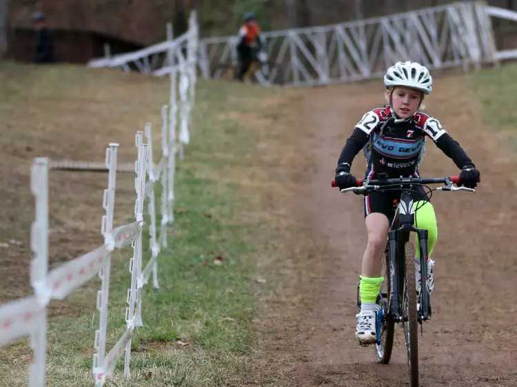 Junior Women 9-10, 2016 Cyclocross National Championships. © Cyclocross Magazine