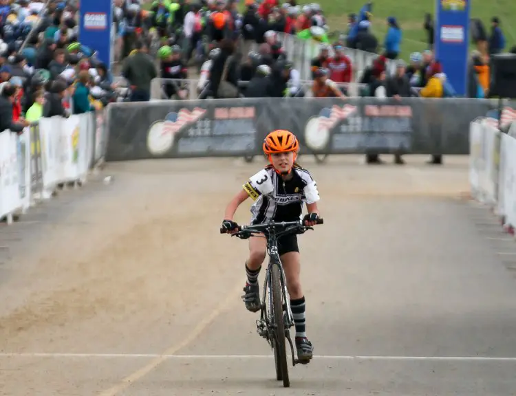 Junior Women 9-10, 2016 Cyclocross National Championships. © Cyclocross Magazine