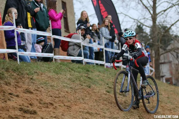 Junior Women 11-12, 2016 Cyclocross National Championships. © Cyclocross Magazine