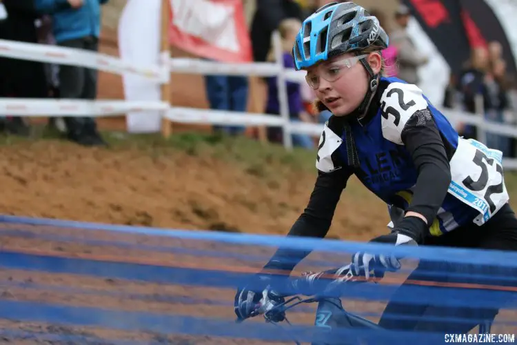 Junior Women 11-12, 2016 Cyclocross National Championships. © Cyclocross Magazine