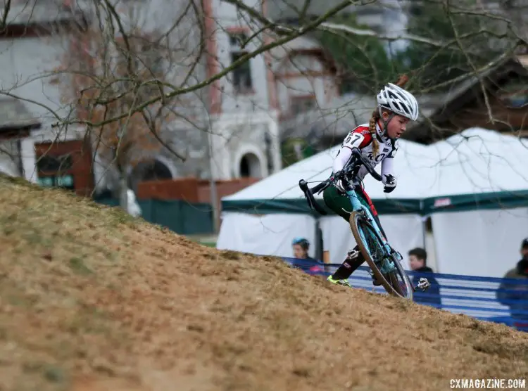 Junior Women 11-12, 2016 Cyclocross National Championships. © Cyclocross Magazine