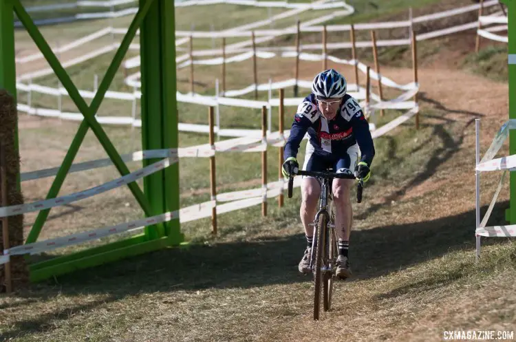 Randy Root took a hard-fought victory after a last lap battle with Smith. © Cyclocross Magazine © Cyclocross Magazine