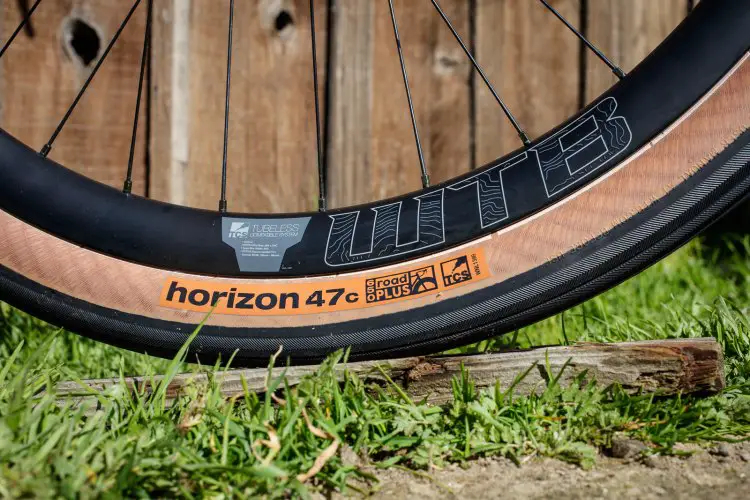 The Horizon at 650 x 47c, likely provides a smooth, soft ride. Photo courtesy: WTB