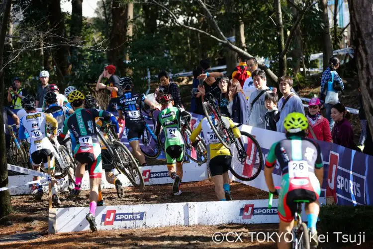 The Elite races were livestreamed. © CX Tokyo / Kei Tsuji