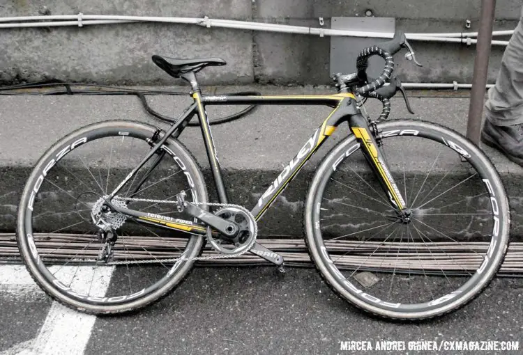 Eli Iserbyt’s U23 World Championship-winning Ridley X-Night in the Telenet Fidea team colors. © Cyclocross Magazine