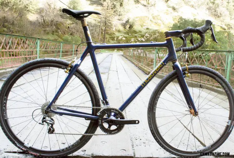 McGovern Cycles carbon cross Gold Country show bike. NAHBS 2016. © Cyclocross Magazine