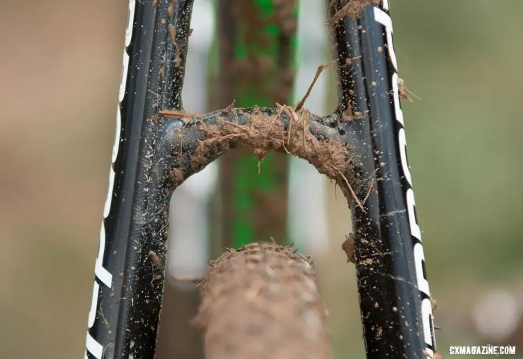Stephen Hyde's Cannondale Super-X was much cleaner than bikes from earlier races in the day at the 2016 Cyclocross Nationals. © Cyclocross Magazine