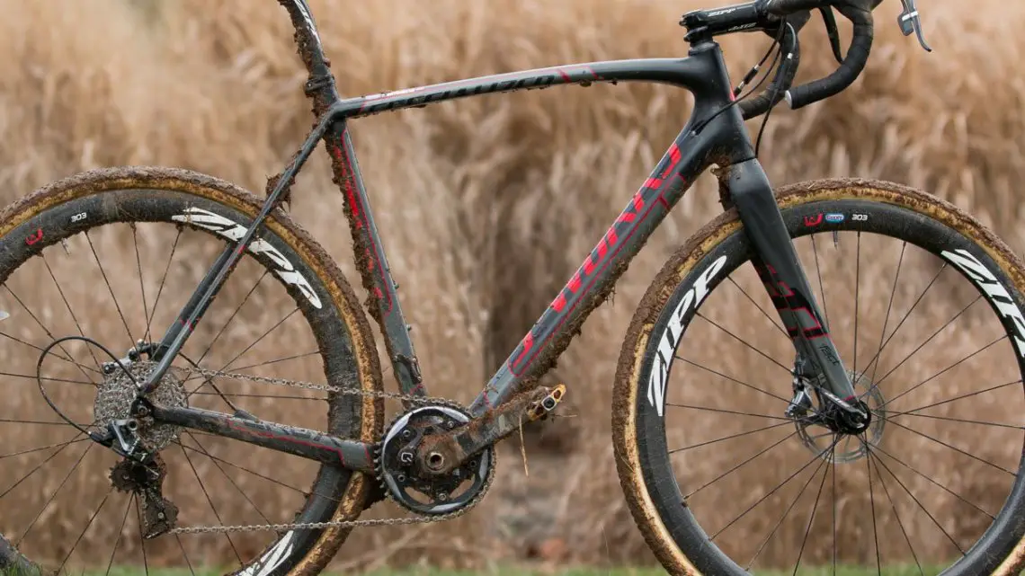 Tobin Ortenblad's 2016 Cyclocross National Championships bike. © Cyclocross Magazine