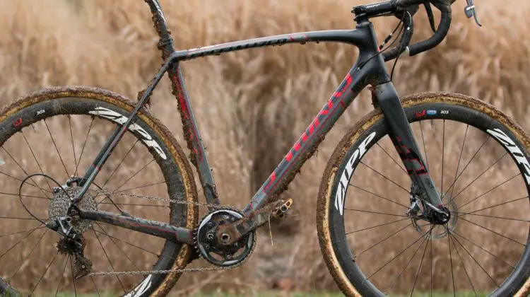 Tobin Ortenblad's 2016 Cyclocross National Championships bike. © Cyclocross Magazine