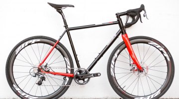 Franco Bicycles' steel Grimes cyclocross/gravel bike. © Cyclocross Magazine