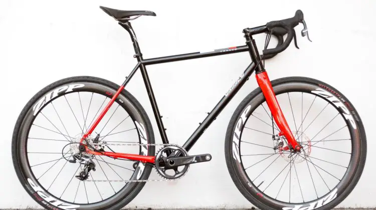 Franco Bicycles' steel Grimes cyclocross/gravel bike. © Cyclocross Magazine