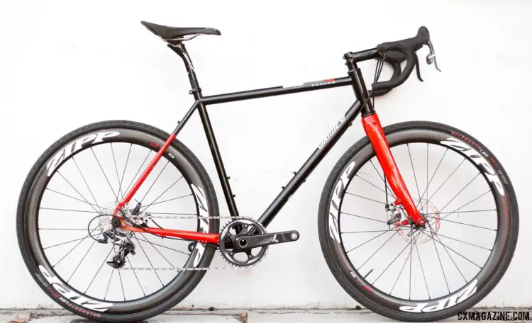 Franco Bicycles' steel Grimes cyclocross/gravel bike. © Cyclocross Magazine