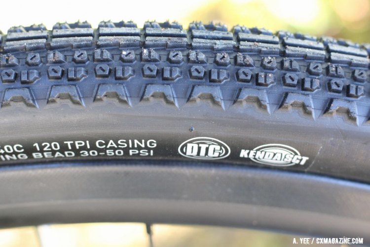 The KSCT version is the only one currently available, but a "Race Tubeless" Flintridge is on the way from Kendra. © Andrew Yee / Cyclocross Magazine
