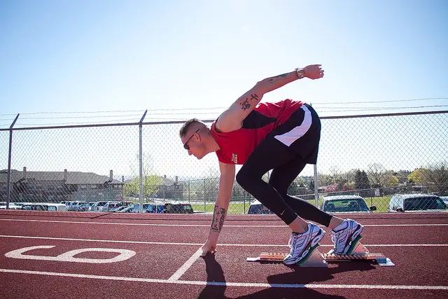 Does Ryan Trebon have a five minute mile in him? We'll all find out tonight. Photo: Wounded Warrior Regiment on flickr