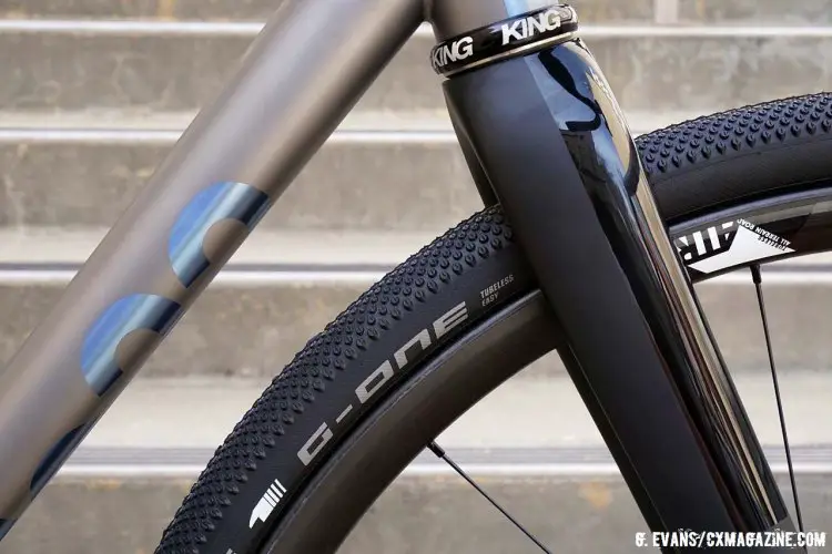700x38 Schwalbe G-One tires and Reynolds ATR hoops. © Cyclocross Magazine