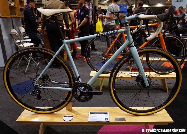 This Cielo Base Racer was turning some heads at the Chris King booth. © Cyclocross Magazine