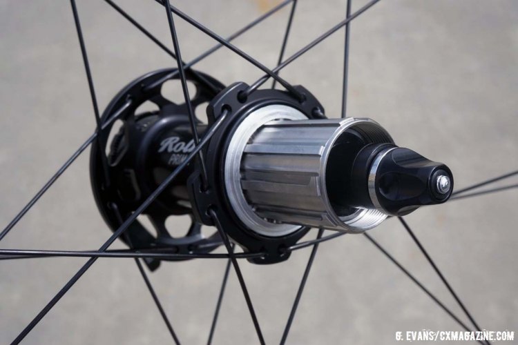 The Hyalite features a titanium freehub body with 48 points of engagement. © Cyclocross Magazine