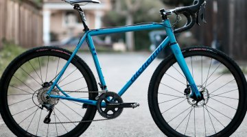 Alchemy Konis handmade steel cyclocross / gravel bike. © Cyclocross Magazine