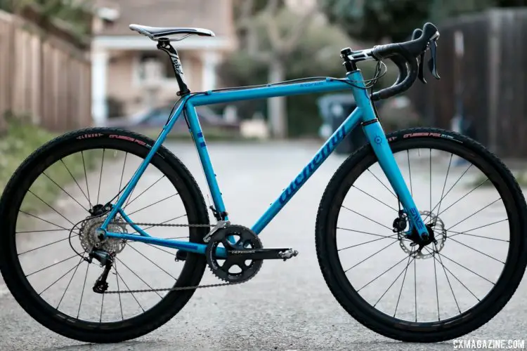 Alchemy Konis handmade steel cyclocross / gravel bike. © Cyclocross Magazine