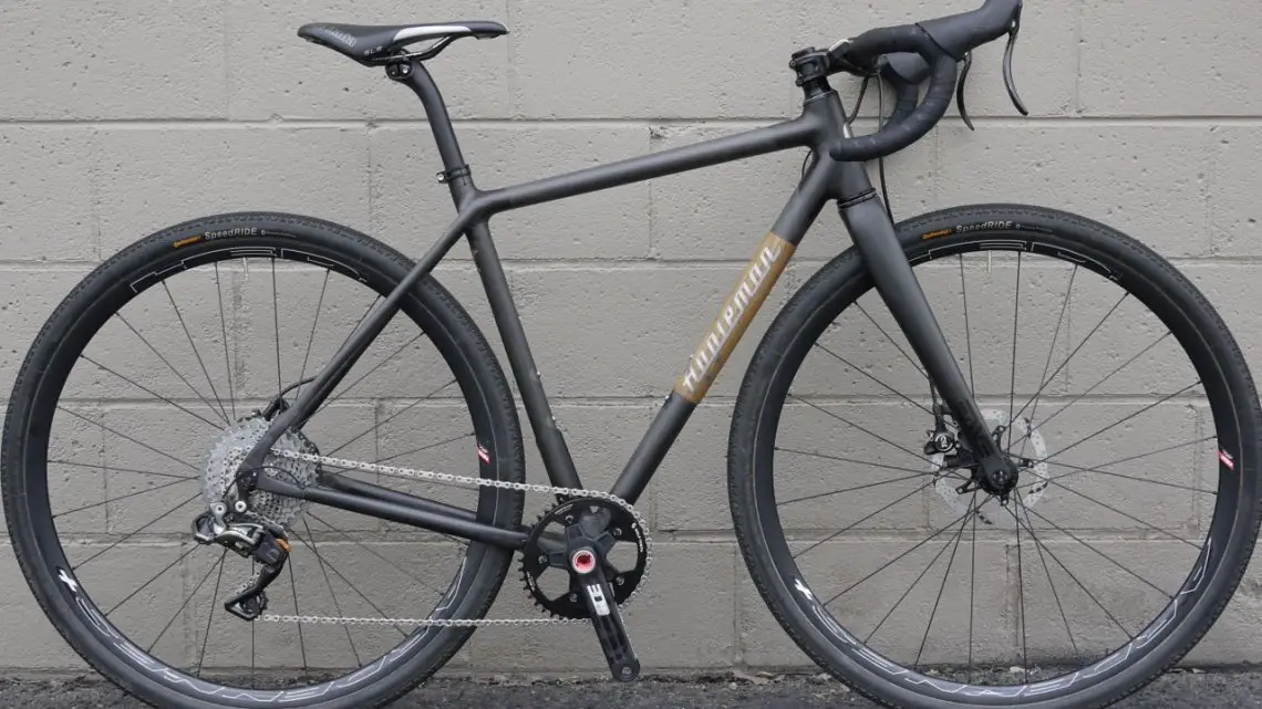 Appleman Bicycle's custom carbon gravel racer. NAHBS 2016. © Clifford Lee / Cyclocross Magazine