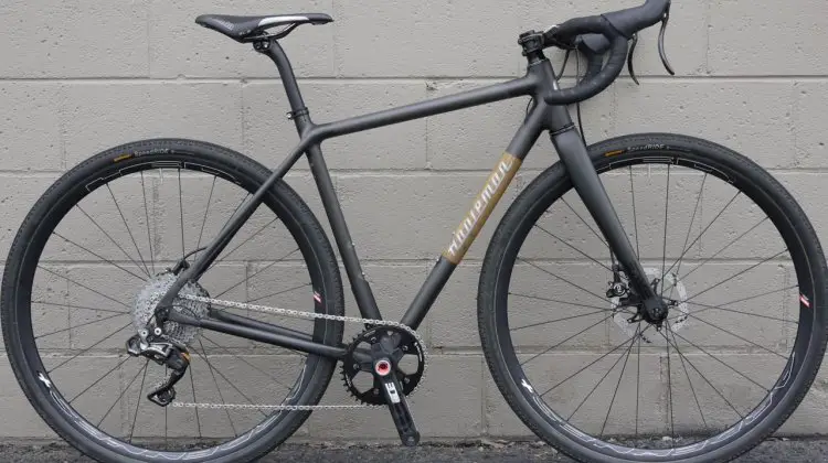 Appleman Bicycle's custom carbon gravel racer. NAHBS 2016. © Clifford Lee / Cyclocross Magazine