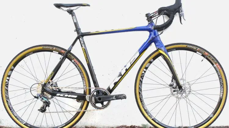 KHS 550 CX carbon cyclocross bike. © C. Lee / Cyclocross Magazine