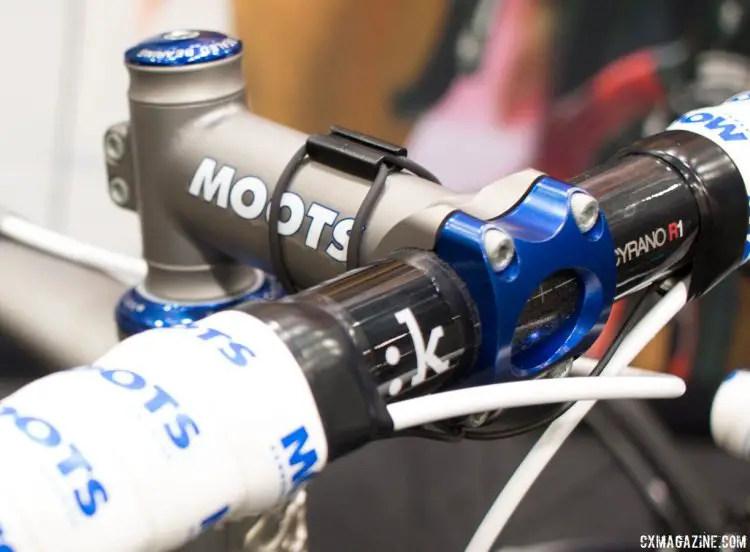Campy Chorus EPS-Equipped Moots Pscyhlo-X RSL. NAHBS 2016. © Cyclocross Magazine