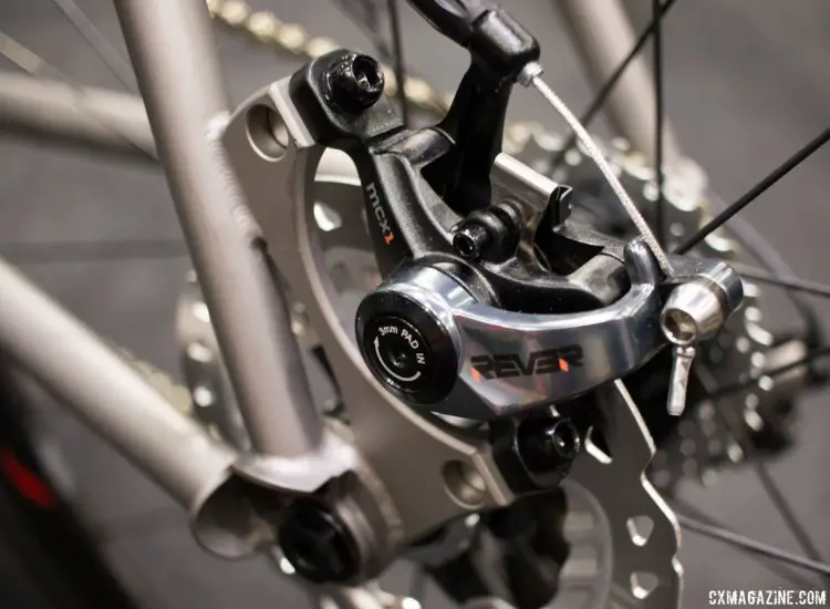 Campy Chorus EPS-Equipped Moots Pscyhlo-X RSL. NAHBS 2016. © Cyclocross Magazine