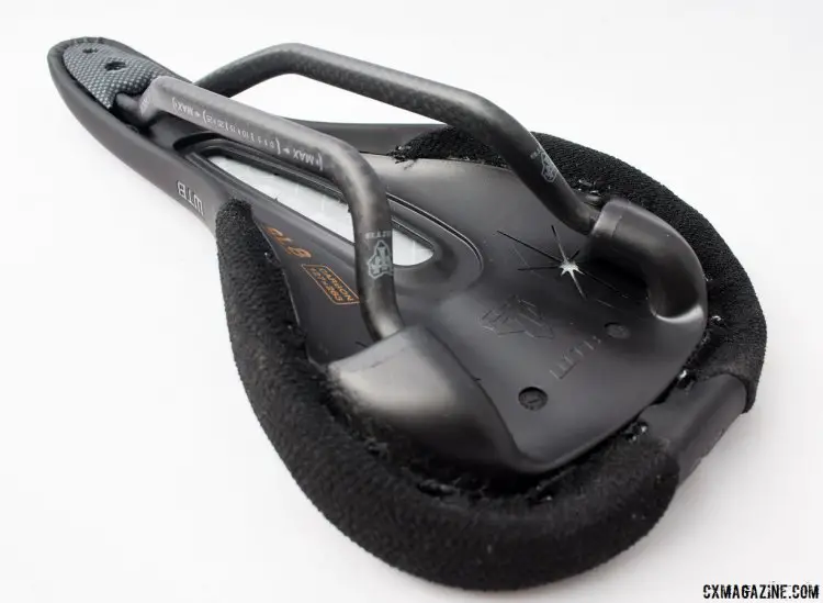 WTB's new lightweight 153 gram carbon rail SL8 sadde. © Cyclocross Magazine