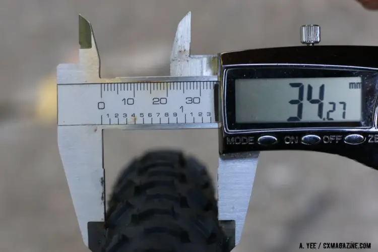 Must have equipment for the UCI-racing cyclocrosser: Accurate calipers. © Cyclocross Magazine