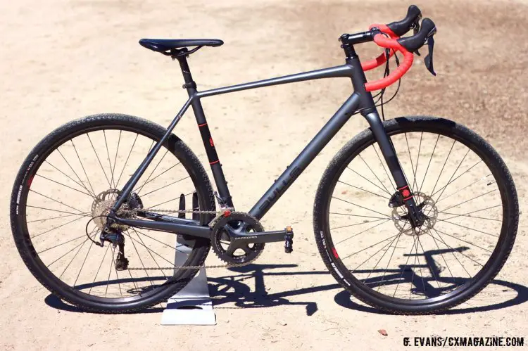 Bulls’ Grinder 2 is a new model for the brand that continues to grow its U.S. presence. The Grinder 2 is spec’d with an Ultegra 6800 drivetrain and RS685 levers. Sea Otter Classic 2016 © Greg Evans / Cyclocross Magazine