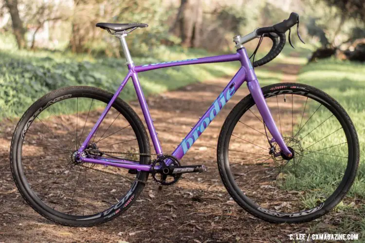 The new Brodie Bikes Romax, setup as a singlespeed. © Clifford Lee / Cyclocross Magazine