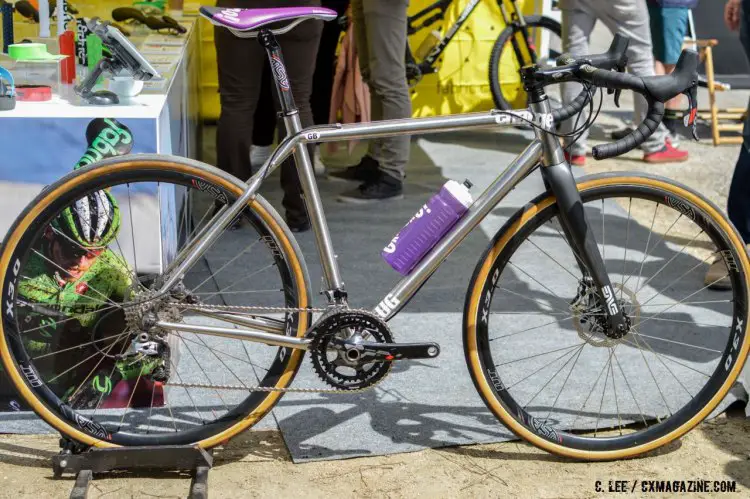 Fabric is a proud sponsor of the 2016 Grinduro. 2016 Sea Otter Classic. © Clifford Lee / Cyclocross Magazine
