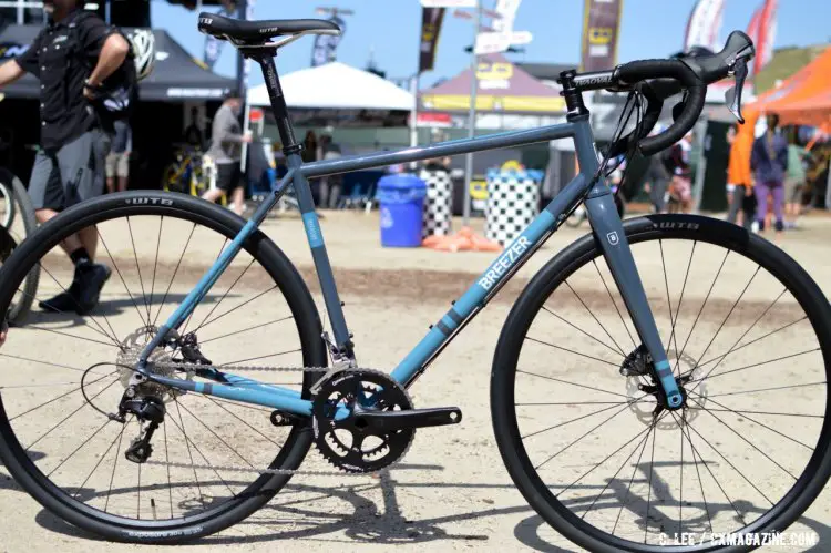 The Breezer Inversion road and gravel bike. 2016 Sea Otter Classic. © Clifford Lee / Cyclocross Magazine