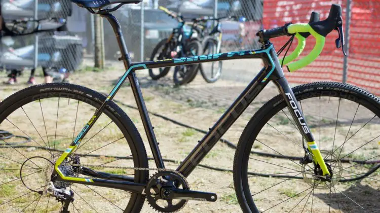 The Focus carbon Mares CX Rival 1. © Clifford Lee / Cyclocross Magazine