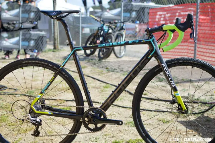 The Focus carbon Mares CX Rival 1. © Clifford Lee / Cyclocross Magazine