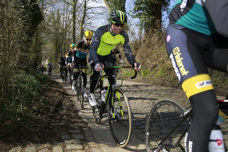 BELGIUM / OUDENAARDE / CYCLING / WIELRENNEN / CYCLISME / KLASSIEKER / FLANDERS CLASSICS / UCI WORLD TOUR / WORLDTOUR / TOUR OF FLANDERS / RONDE VAN VLAANDEREN / TOUR DES FLANDRES / TRAINING / ENTRAINEMENT / RECON / TAAIENBERG / SVEN NYS (MANAGER TELENET-FIDEA) /