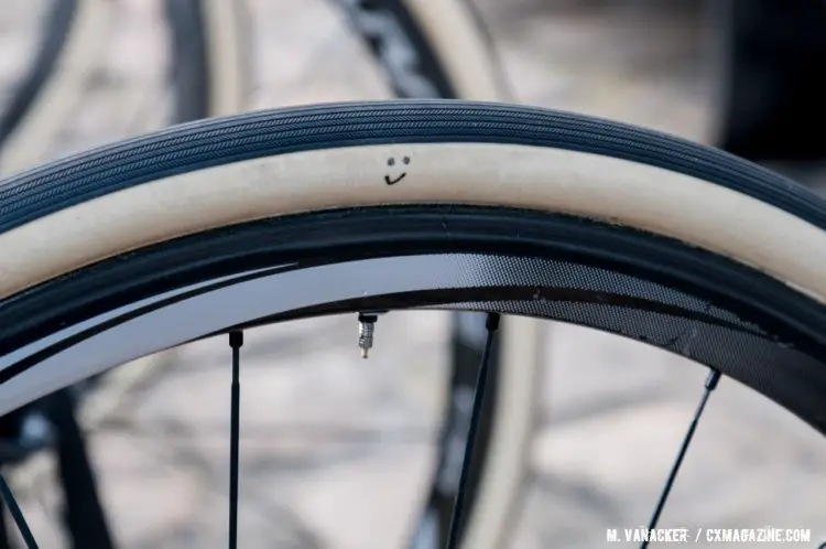 All smiles for van der Haar at his first Paris-Roubaix. © Mario Vanacker / Cyclocross Magazine