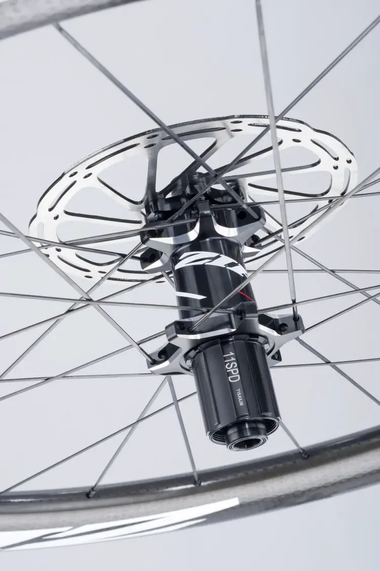 Both the Firecrest 404 and 808 models now offer disc braking as an option. Photo courtesy: Zipp Speed Weaponry